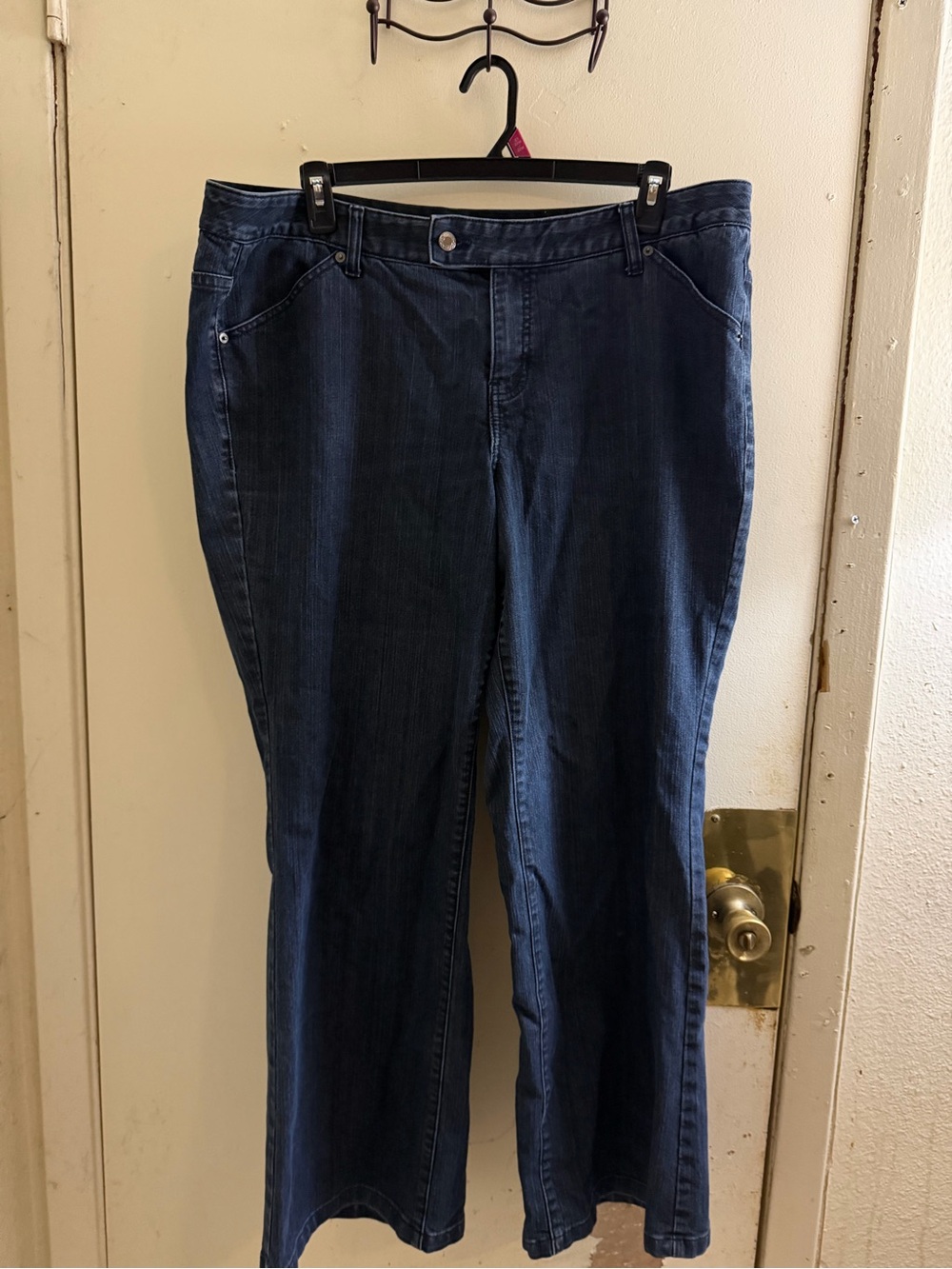 Lane Bryant Dark Blue Flare Jeans